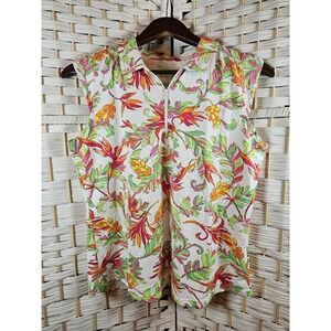 Icikuls Womens Golf Top Sz L Golf Sport Athletic Bloomcore